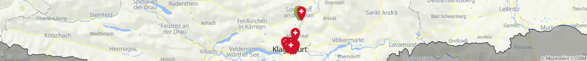 Map view for Pharmacies emergency services nearby Liebenfels (Sankt Veit an der Glan, Kärnten)